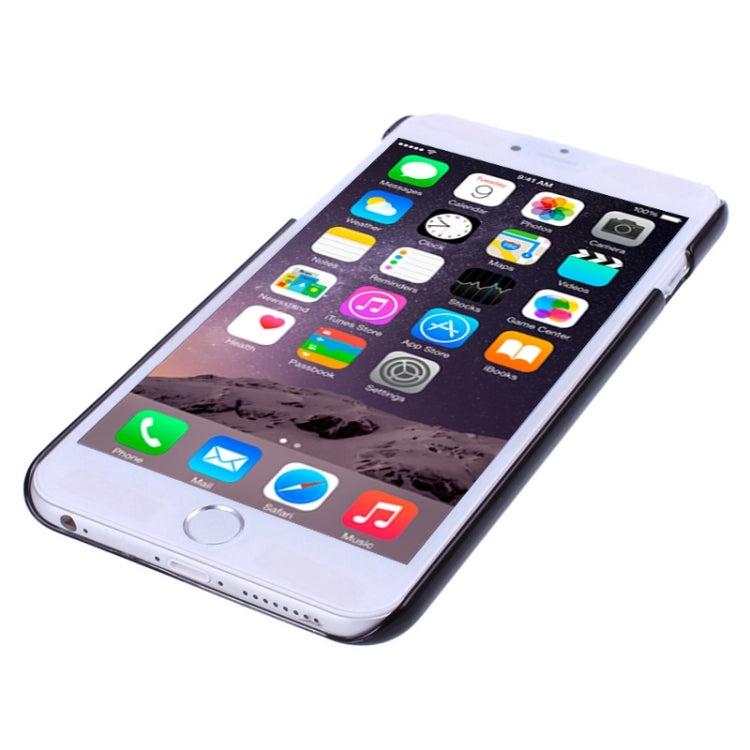 Manneken Pis Pattern Ultra Thin Plating Border Transparent Plastic Case for iPhone 6 Plus & 6S Plus