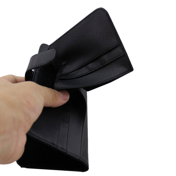Litchi Texture Wallet Style Leather Case with Lanyard and Card Slots for iPhone 6 Plus & 6S Plus(Black)