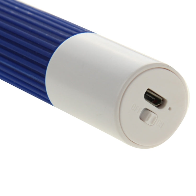 Blue-199, Portable Bluetooth Selfie Stick Monopod Extendable Handheld Holder, Max Length: 94cm