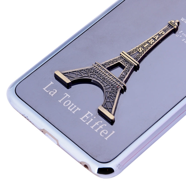 3D Metal Tower Decoration Plating Skinning Hard Case for iPhone 6 Plus & 6S Plus