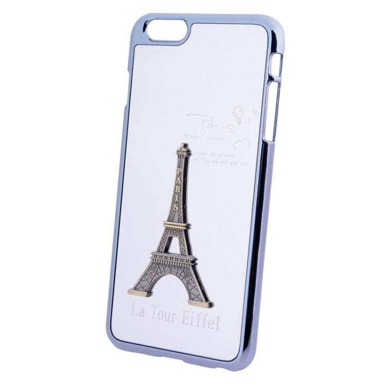 3D Metal Tower Decoration Plating Skinning Hard Case for iPhone 6 Plus & 6S Plus