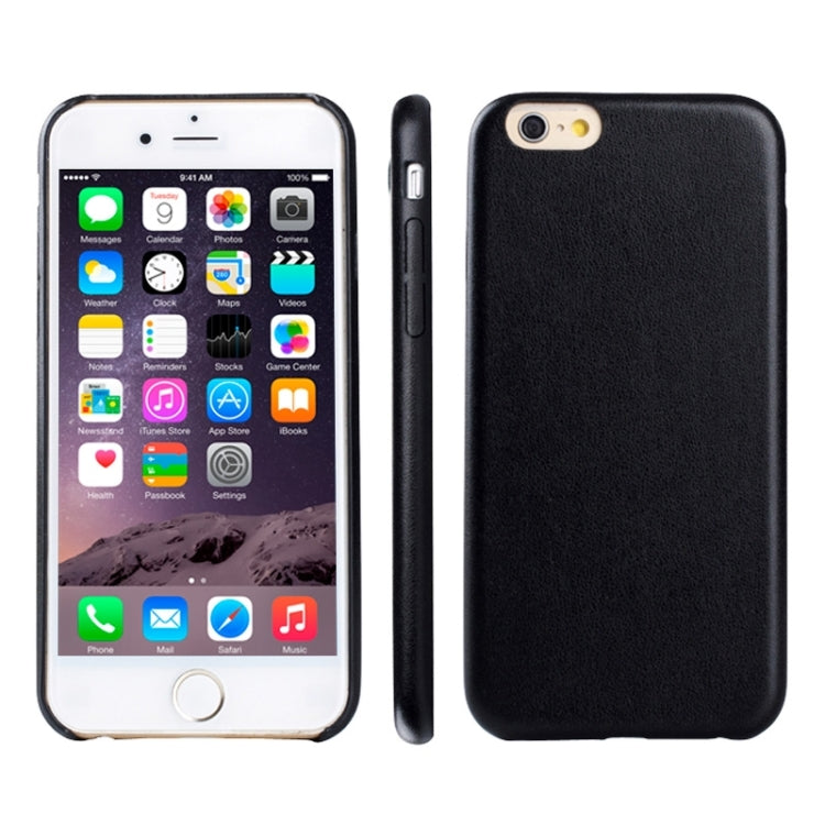 Ultra-thin Protective Leather Back Cover Case for iPhone 6 Plus & 6S Plus