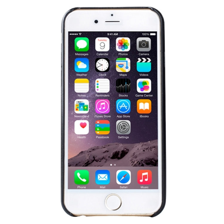 Ultra-thin Protective Leather Back Cover Case for iPhone 6 Plus & 6S Plus