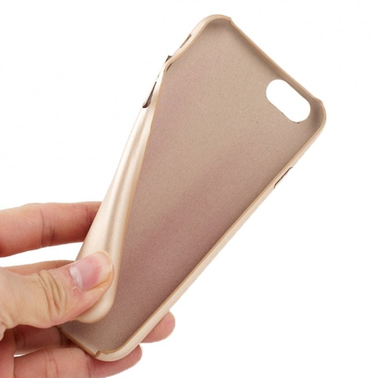 Ultra-thin Protective Leather Back Cover Case for iPhone 6 Plus & 6S Plus
