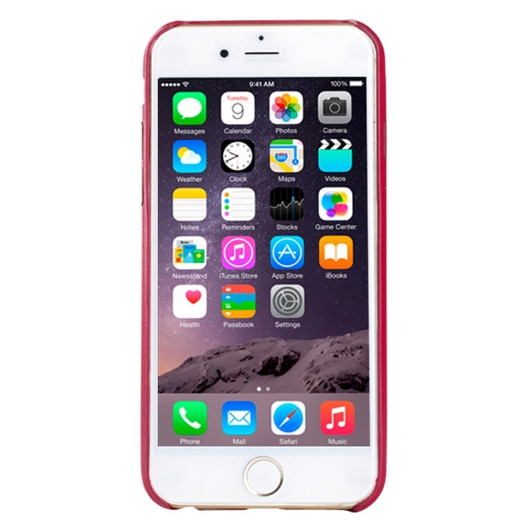 Ultra-thin Protective Leather Back Cover Case for iPhone 6 Plus & 6S Plus