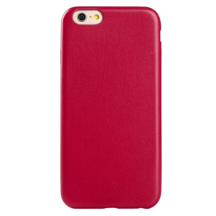 Ultra-thin Protective Leather Back Cover Case for iPhone 6 Plus & 6S Plus