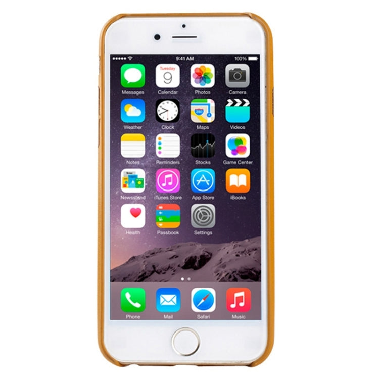 Ultra-thin Protective Leather Back Cover Case for iPhone 6 Plus & 6S Plus