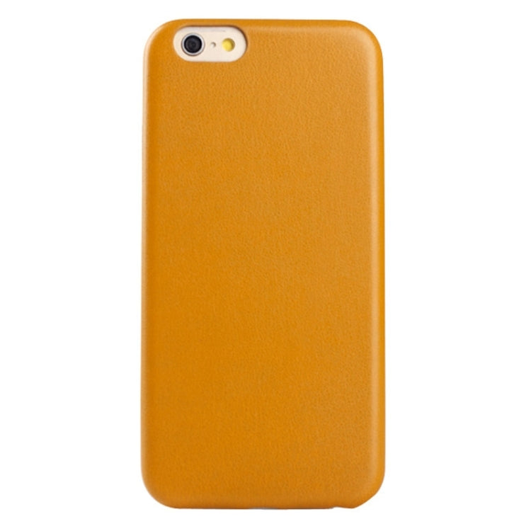 Ultra-thin Protective Leather Back Cover Case for iPhone 6 Plus & 6S Plus