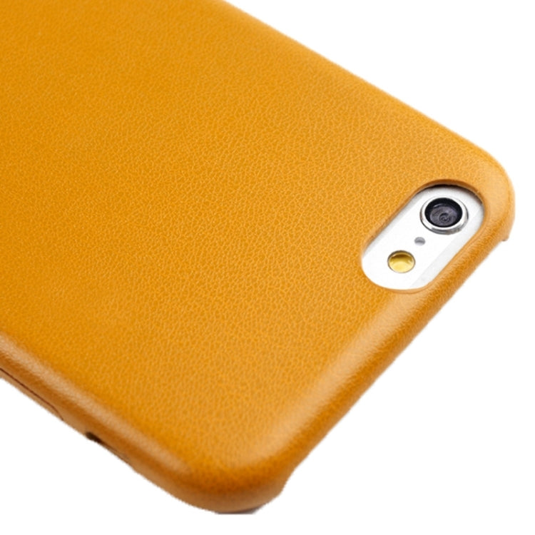 Ultra-thin Protective Leather Back Cover Case for iPhone 6 Plus & 6S Plus
