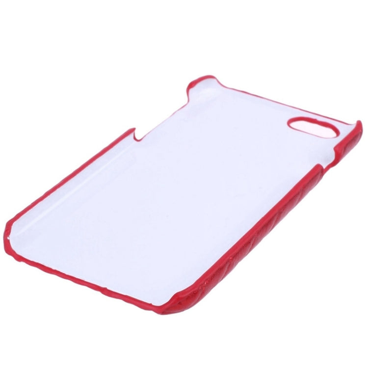 Pearly Lustre Lambskin Paste Plastic Case for iPhone 6 Plus & 6S Plus