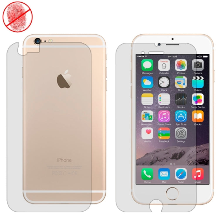 Anti-glare Back + Front Screen Protector for iPhone 6 Plus & 6S Plus