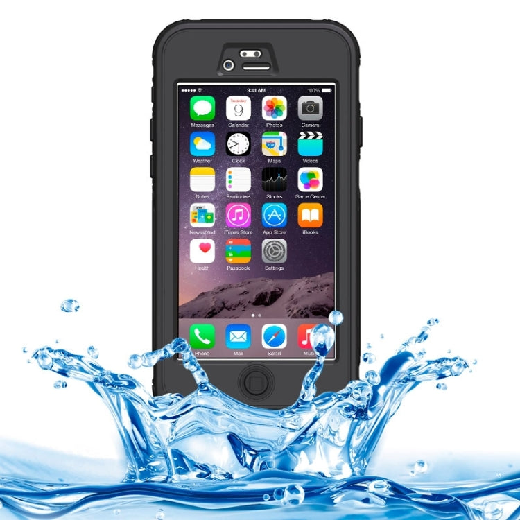 For iPhone 6 Plus & 6s Plus ABS Material Waterproof Protective Case with Button & Touch Screen Function