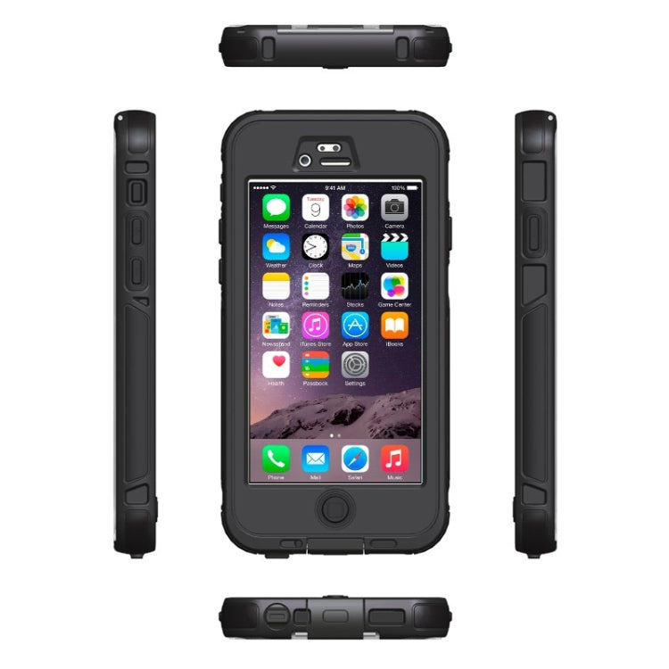 For iPhone 6 Plus & 6s Plus ABS Material Waterproof Protective Case with Button & Touch Screen Function