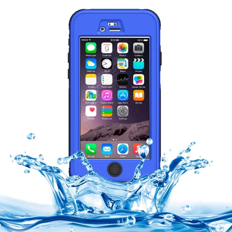 For iPhone 6 Plus & 6s Plus ABS Material Waterproof Protective Case with Button & Touch Screen Function