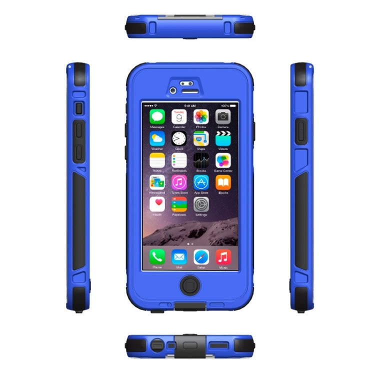 For iPhone 6 Plus & 6s Plus ABS Material Waterproof Protective Case with Button & Touch Screen Function