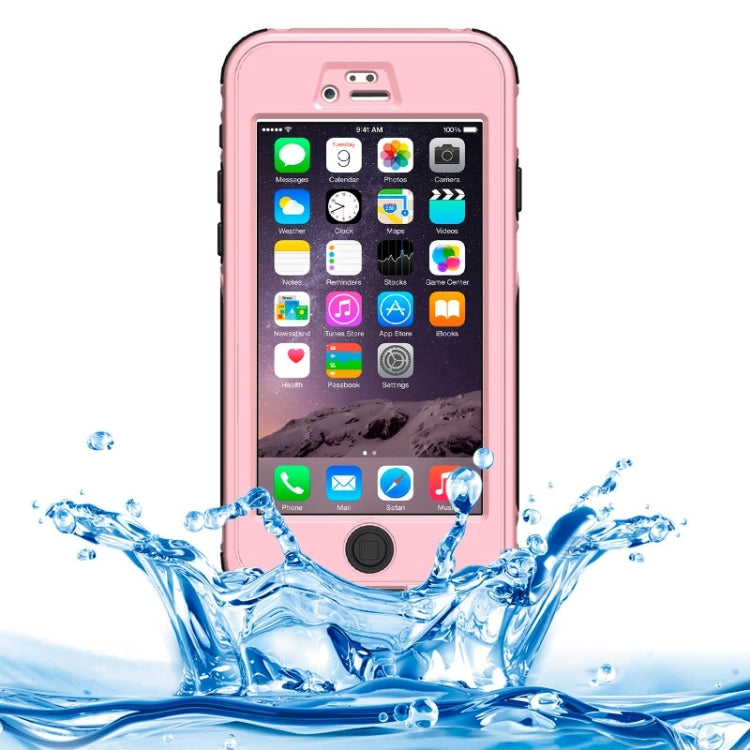 For iPhone 6 Plus & 6s Plus ABS Material Waterproof Protective Case with Button & Touch Screen Function