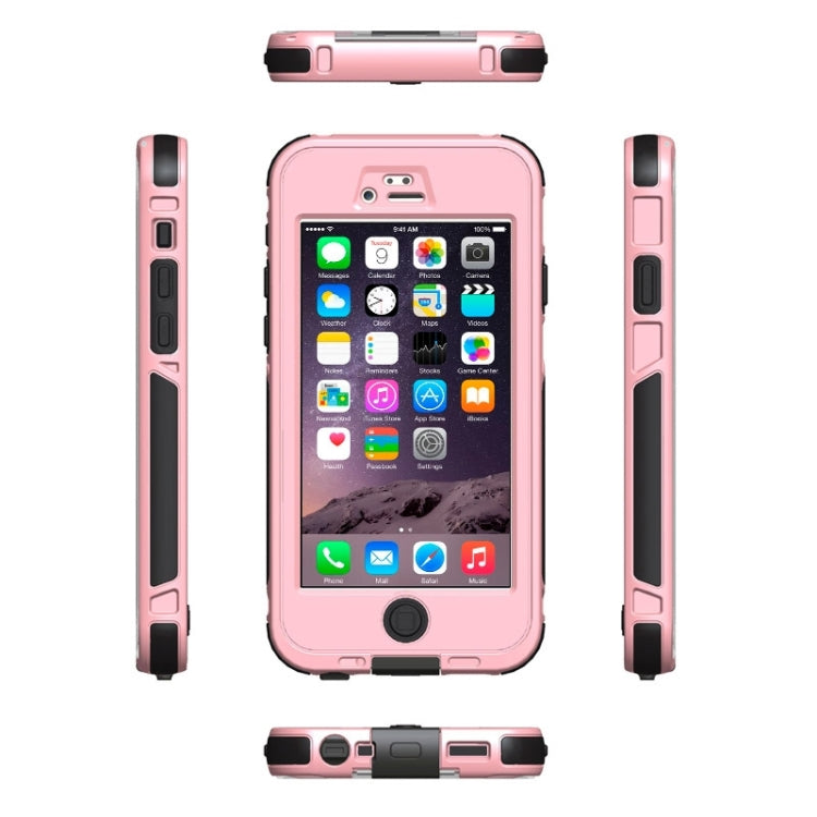 For iPhone 6 Plus & 6s Plus ABS Material Waterproof Protective Case with Button & Touch Screen Function