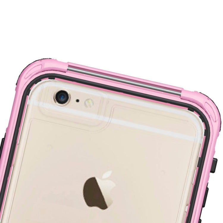 For iPhone 6 Plus & 6s Plus ABS Material Waterproof Protective Case with Button & Touch Screen Function