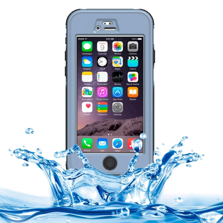 For iPhone 6 Plus & 6s Plus ABS Material Waterproof Protective Case with Button & Touch Screen Function