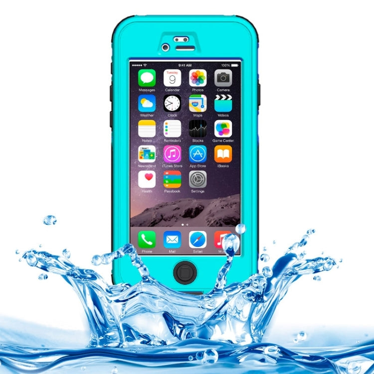 For iPhone 6 Plus & 6s Plus ABS Material Waterproof Protective Case with Button & Touch Screen Function