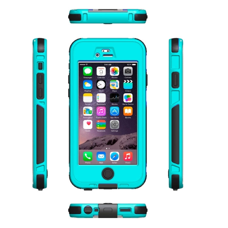 For iPhone 6 Plus & 6s Plus ABS Material Waterproof Protective Case with Button & Touch Screen Function