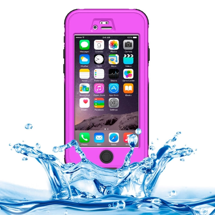 For iPhone 6 Plus & 6s Plus ABS Material Waterproof Protective Case with Button & Touch Screen Function