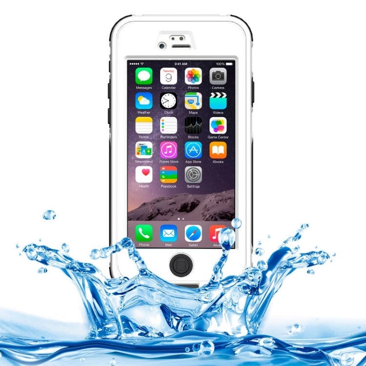 For iPhone 6 Plus & 6s Plus ABS Material Waterproof Protective Case with Button & Touch Screen Function