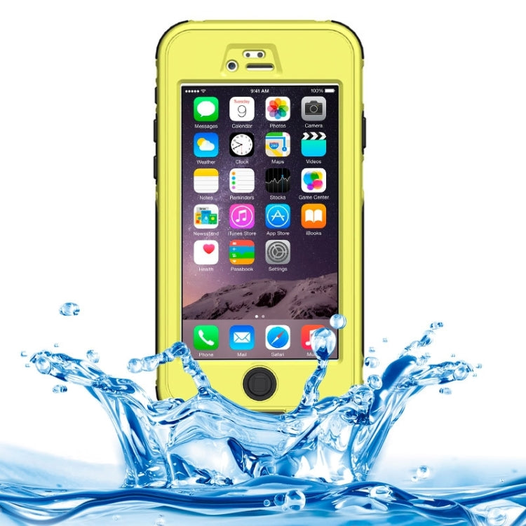 For iPhone 6 Plus & 6s Plus ABS Material Waterproof Protective Case with Button & Touch Screen Function