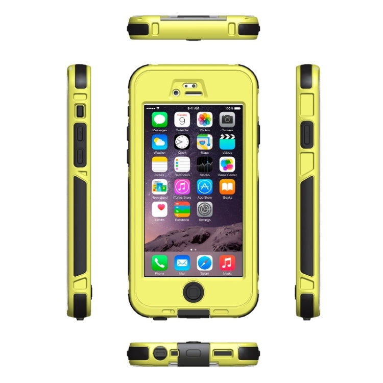 For iPhone 6 Plus & 6s Plus ABS Material Waterproof Protective Case with Button & Touch Screen Function