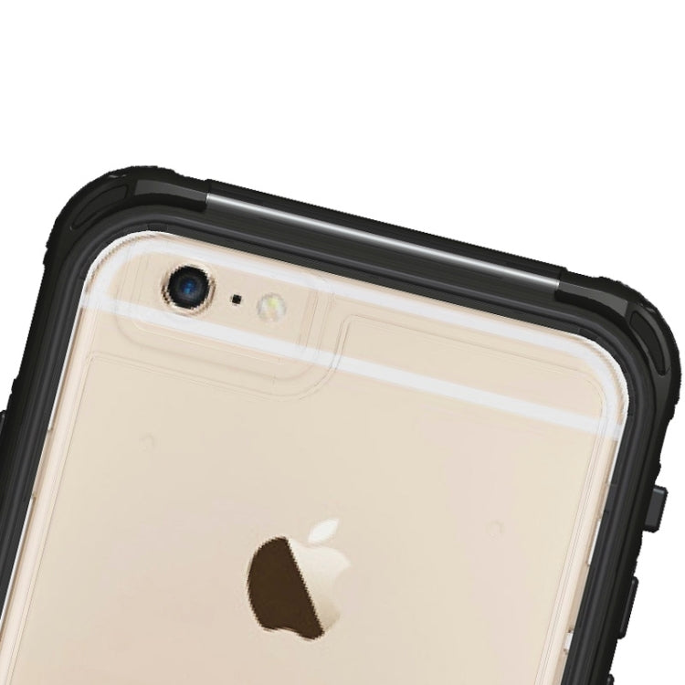 For iPhone 6 Plus & 6s Plus ABS Material Waterproof Protective Case with Button & Fingerprint Unlock & Touch Screen Function