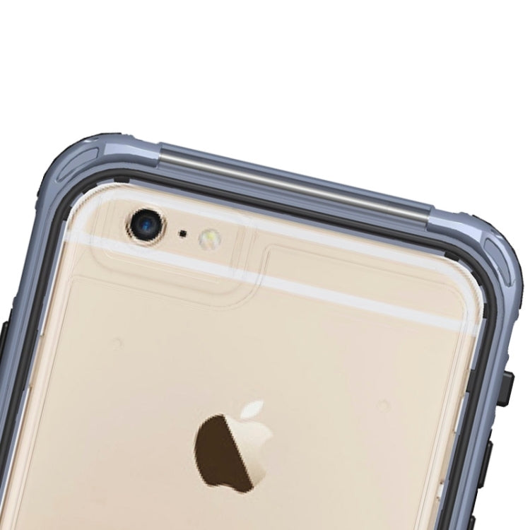 For iPhone 6 Plus & 6s Plus ABS Material Waterproof Protective Case with Button & Fingerprint Unlock & Touch Screen Function