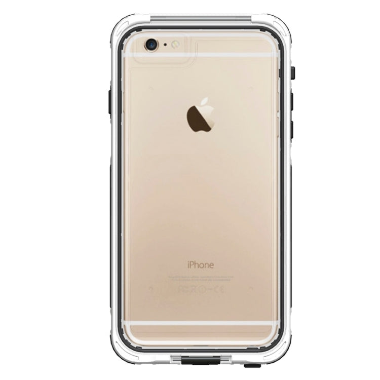 For iPhone 6 Plus & 6s Plus ABS Material Waterproof Protective Case with Button & Fingerprint Unlock & Touch Screen Function