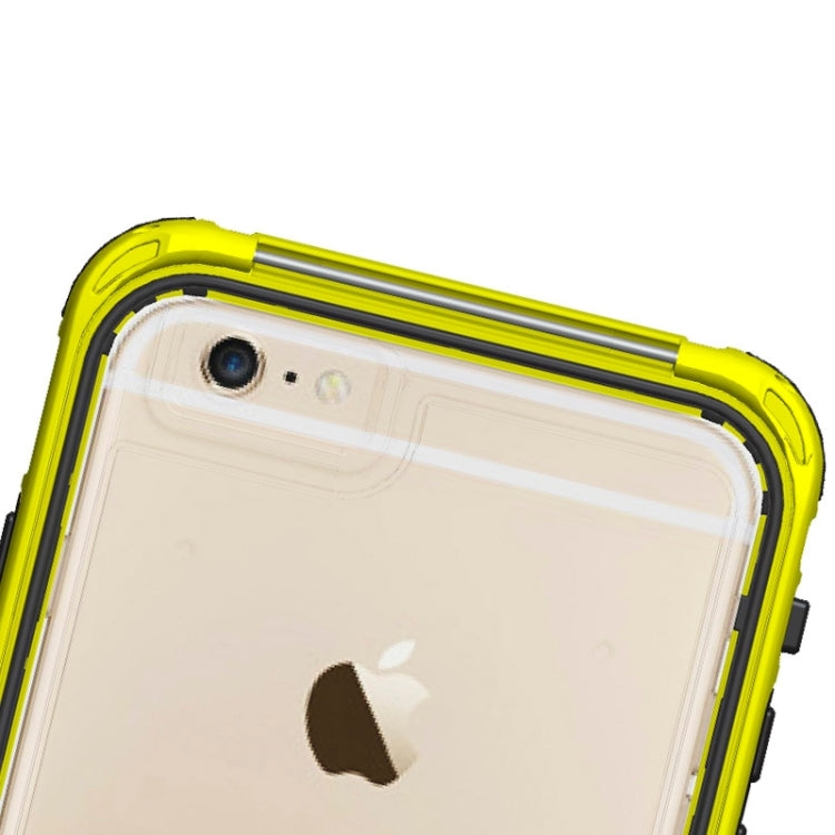 For iPhone 6 Plus & 6s Plus ABS Material Waterproof Protective Case with Button & Fingerprint Unlock & Touch Screen Function