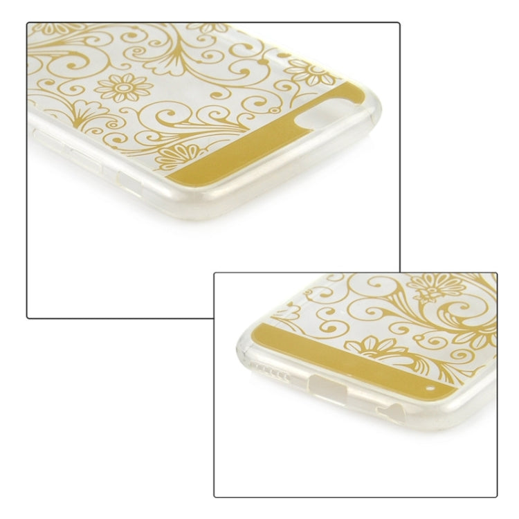 Ultra-thin Flower Pattern Soft TPU Protective Case for iPhone 6 Plus & 6S Plus