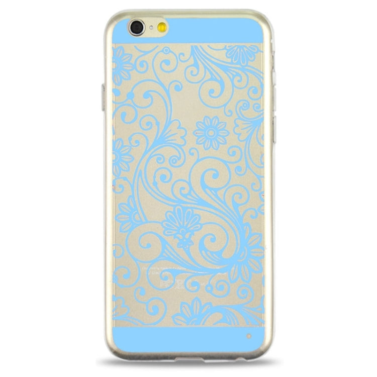 Ultra-thin Flower Pattern Soft TPU Protective Case for iPhone 6 Plus & 6S Plus