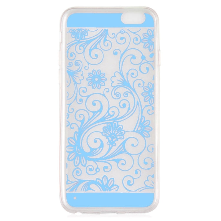 Ultra-thin Flower Pattern Soft TPU Protective Case for iPhone 6 Plus & 6S Plus