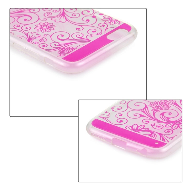 Ultra-thin Flower Pattern Soft TPU Protective Case for iPhone 6 Plus & 6S Plus