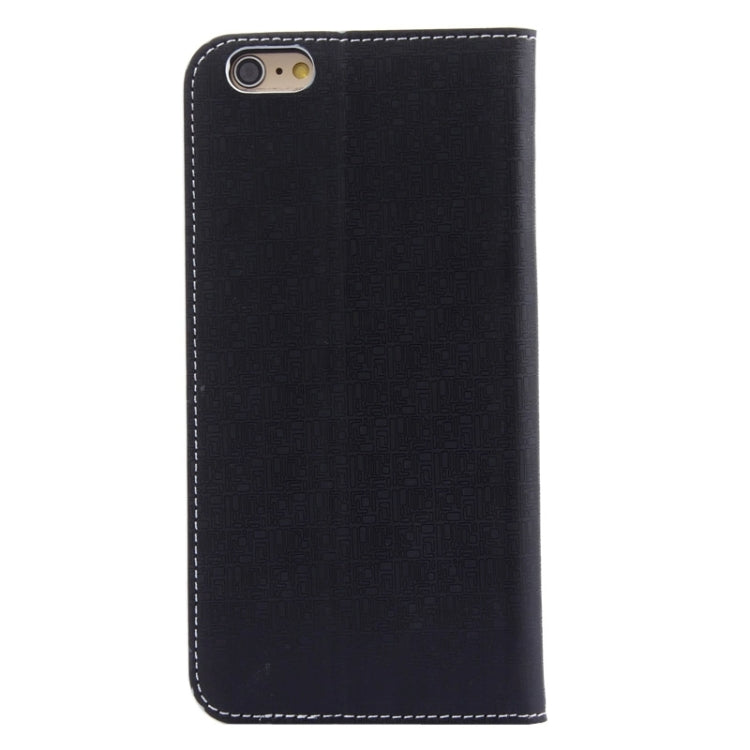 Oracle Texture Color Matching Style Leather Case with Holder and Card Slots for iPhone 6 Plus & 6S Plus