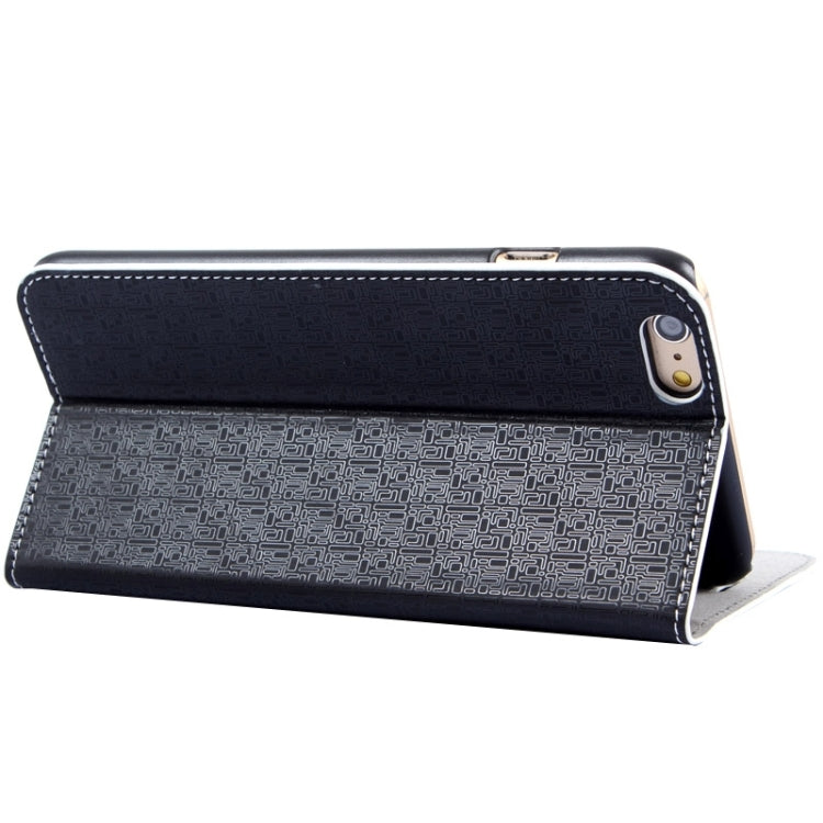 Oracle Texture Color Matching Style Leather Case with Holder and Card Slots for iPhone 6 Plus & 6S Plus