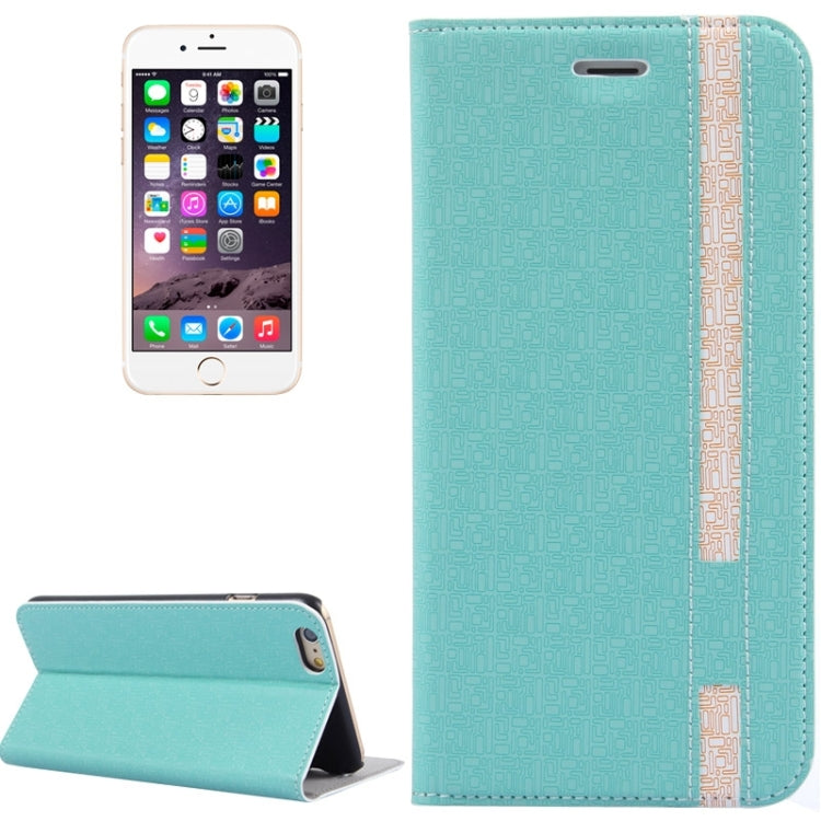 Oracle Texture Color Matching Style Leather Case with Holder and Card Slots for iPhone 6 Plus & 6S Plus