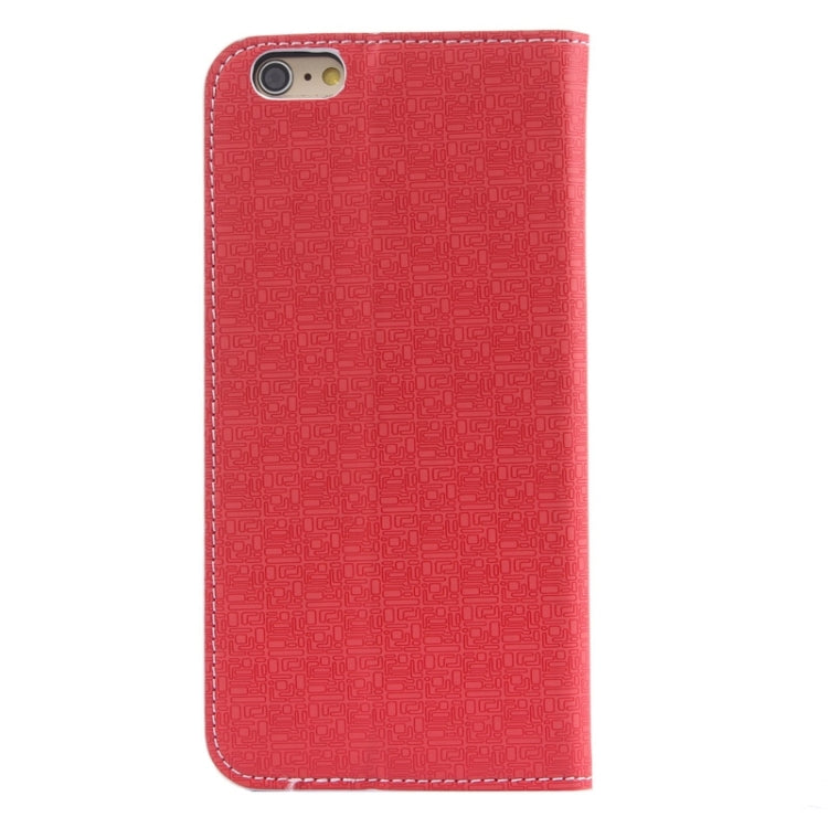 Oracle Texture Color Matching Style Leather Case with Holder and Card Slots for iPhone 6 Plus & 6S Plus