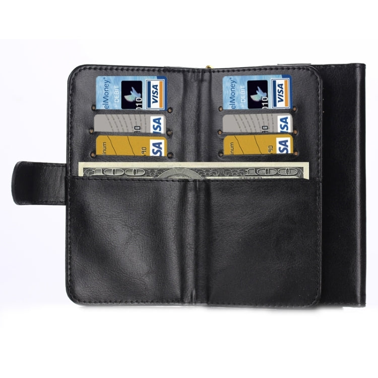 Universal Fine Sheepskin Texture Leather Case with Card Slots & Wallet & Lanyard for iPhone 6 Plus & 6S Plus / 6 / 5 / 5S / 5C / Galaxy / S 5 / S IV / i9500