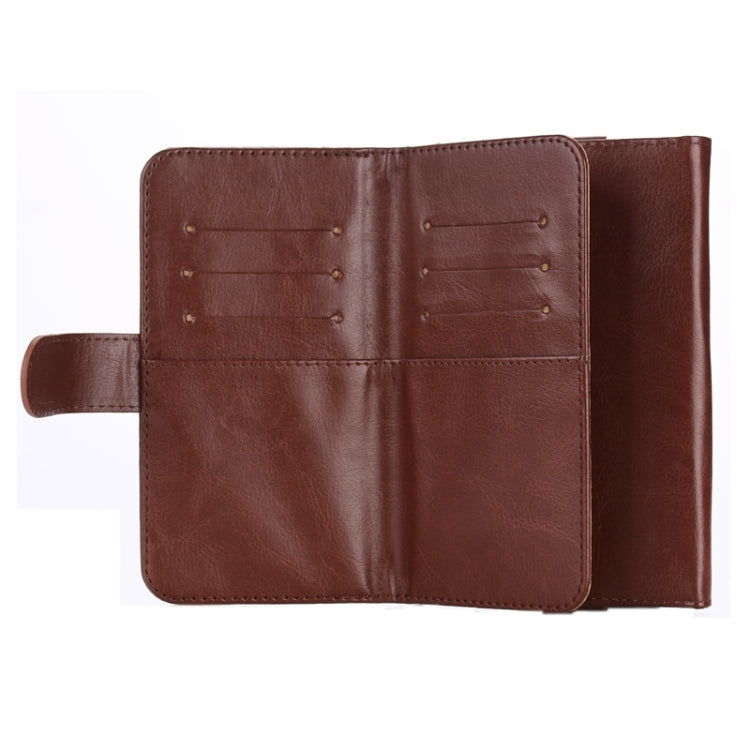 Universal Fine Sheepskin Texture Leather Case with Card Slots & Wallet & Lanyard for iPhone 6 Plus & 6S Plus / 6 / 5 / 5S / 5C / Galaxy / S 5 / S IV / i9500