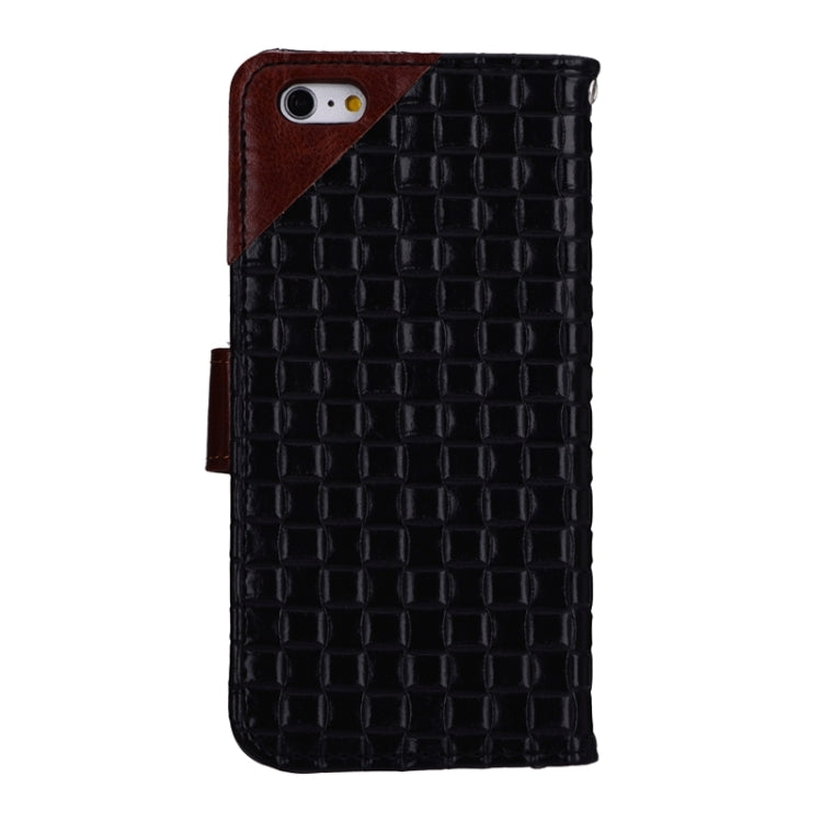 Woven Texture Horizontal Flip Leather Case with Card Slots & Wallet & Holder for iPhone 6 Plus & 6S Plus