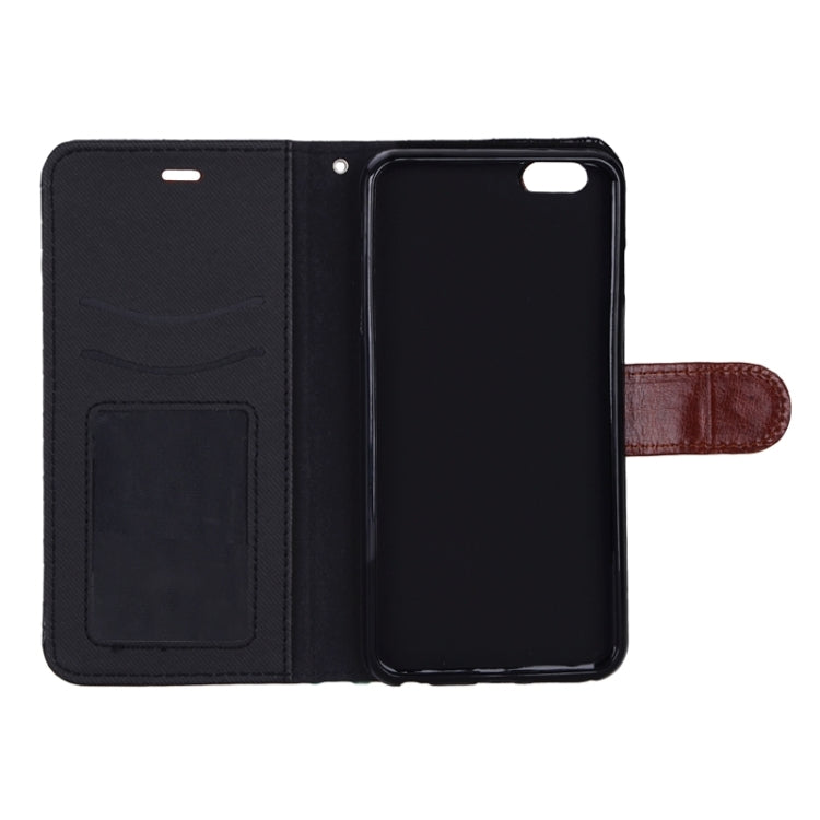 Woven Texture Horizontal Flip Leather Case with Card Slots & Wallet & Holder for iPhone 6 Plus & 6S Plus