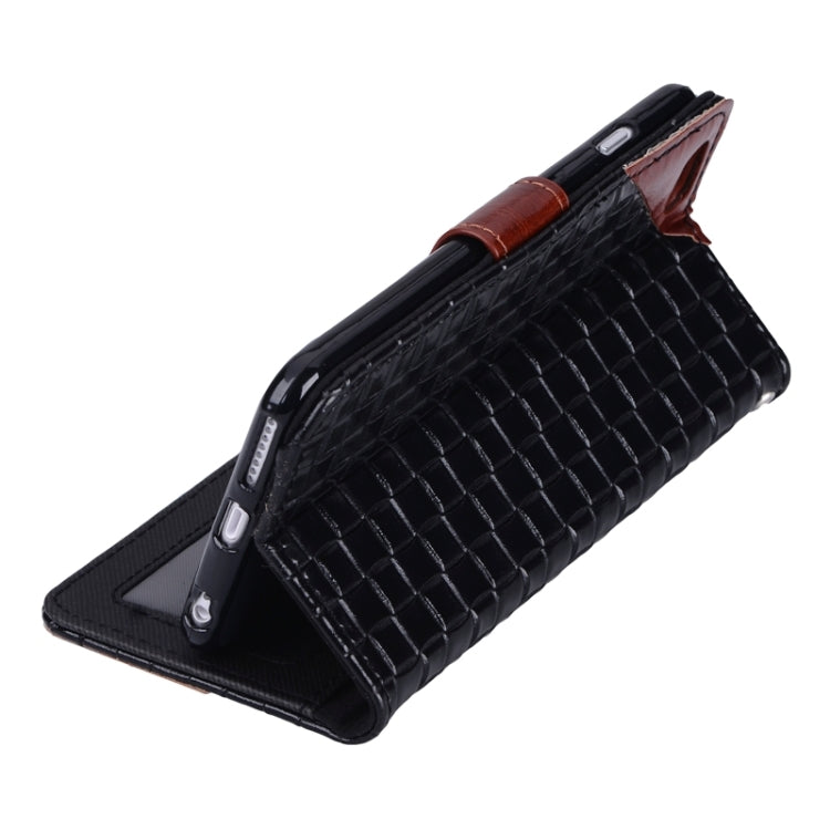 Woven Texture Horizontal Flip Leather Case with Card Slots & Wallet & Holder for iPhone 6 Plus & 6S Plus