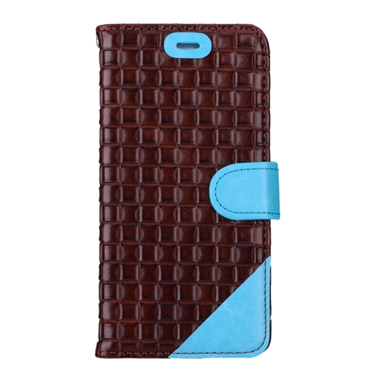Woven Texture Horizontal Flip Leather Case with Card Slots & Wallet & Holder for iPhone 6 Plus & 6S Plus