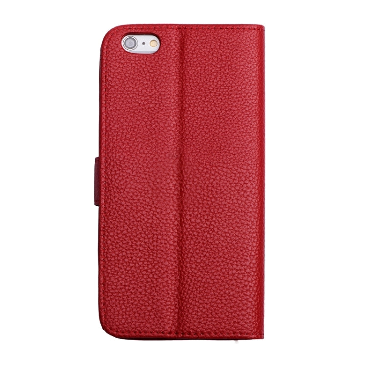 Litchi Texture Horizontal Flip Leather Case with Card Slots & Wallet & Holder for iPhone 6 Plus & 6S Plus