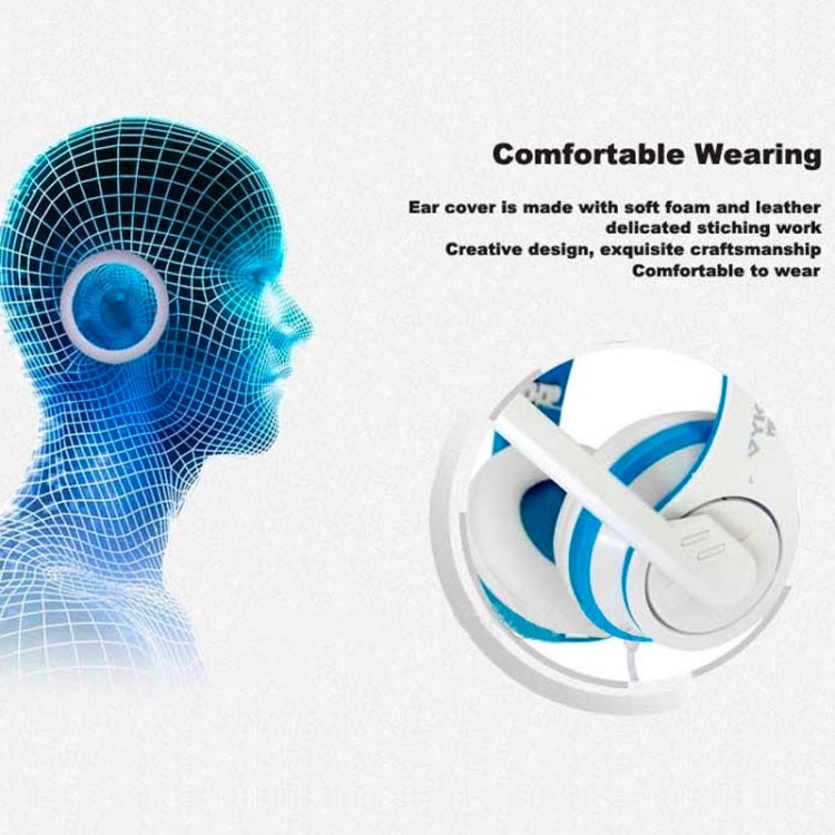 Universal USB Plug Stereo Headset with Mic for Computer, Cable Length: 2m