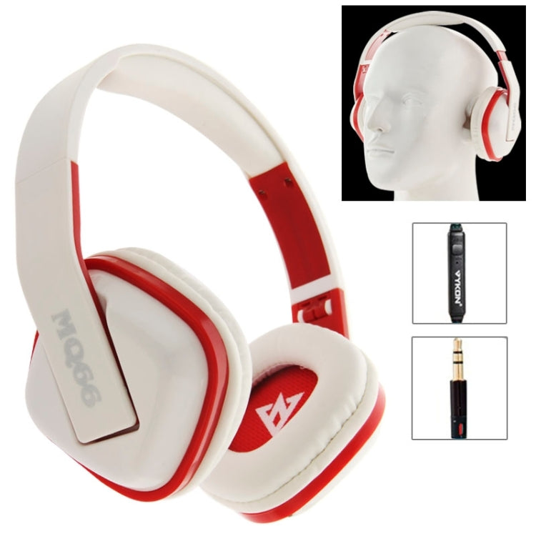 Universal Stereo Headset for All Audio Devices, Cable Length: 1.2m (Orange + White)